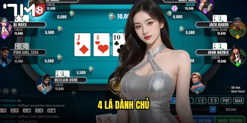 4 Lá Dành Chủ 7m Game Bài Đối Kháng Hấp Dẫn Nhất 5 4 lá dành chủ